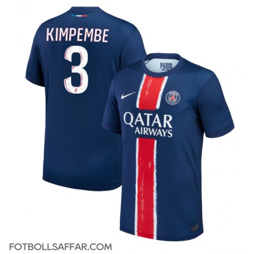 Paris Saint-Germain Presnel Kimpembe #3 Hemmatröja 2024-25 Kortärmad